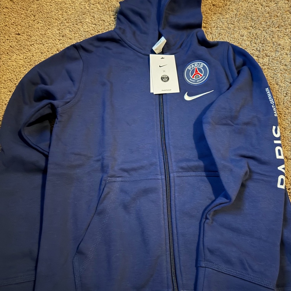 Nike Blue Paris Full-Zip Hoodie